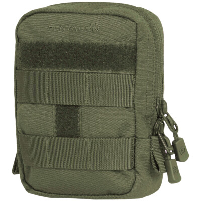 Pentagon Victor Utility Pouch MOLLE Pocket Organiser Multipurpose Travel Olive