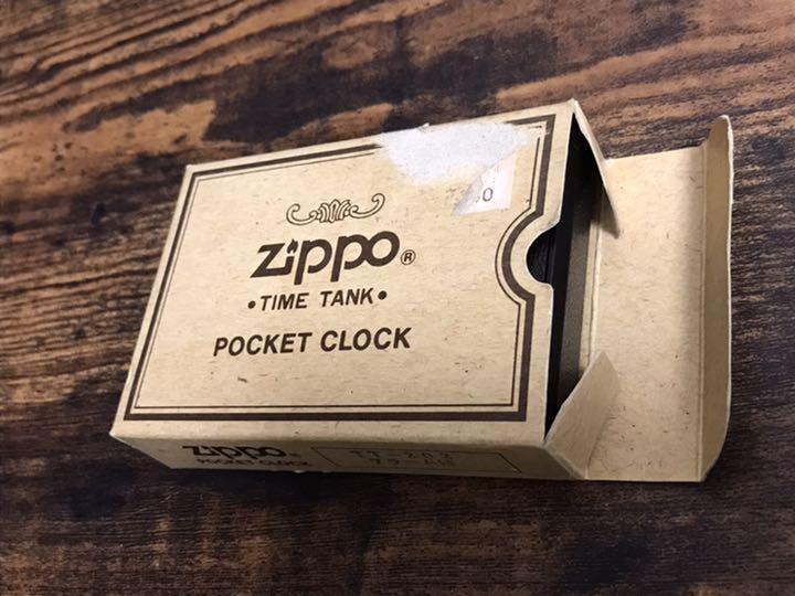Zippo Time Tank Pocket Clock with Box | eBay