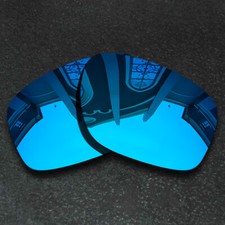 Blue Polarized Replacement Lenses For-Oakley Sliver XL OO9341 Sunglasses