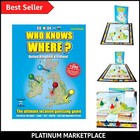 WHO KNOWS WHERE - UK & IRELAND - MAP FAMILY BOARD GAME OF BRITISH ISLES