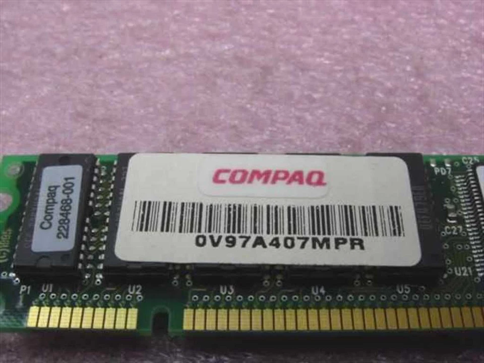Compaq 32MB 60NS EDO DIMM 66Mhz 228468-001 - Image 3 of 3