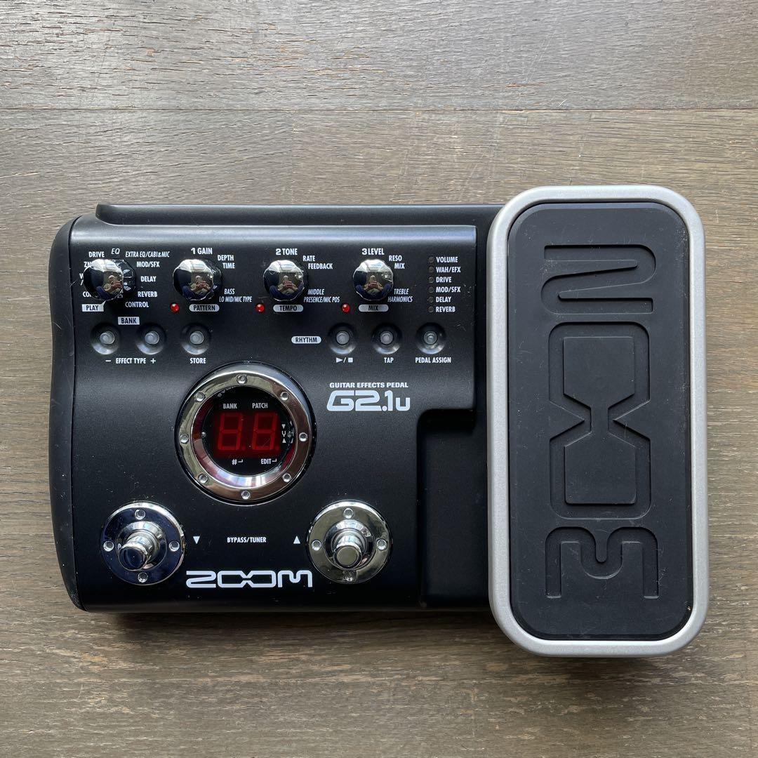 ZOOM G2.1u Multi Effect Pedal processor USB Audio Interface ZOOM G2.1u Multi Effect Pedal processor USB Audio Interface