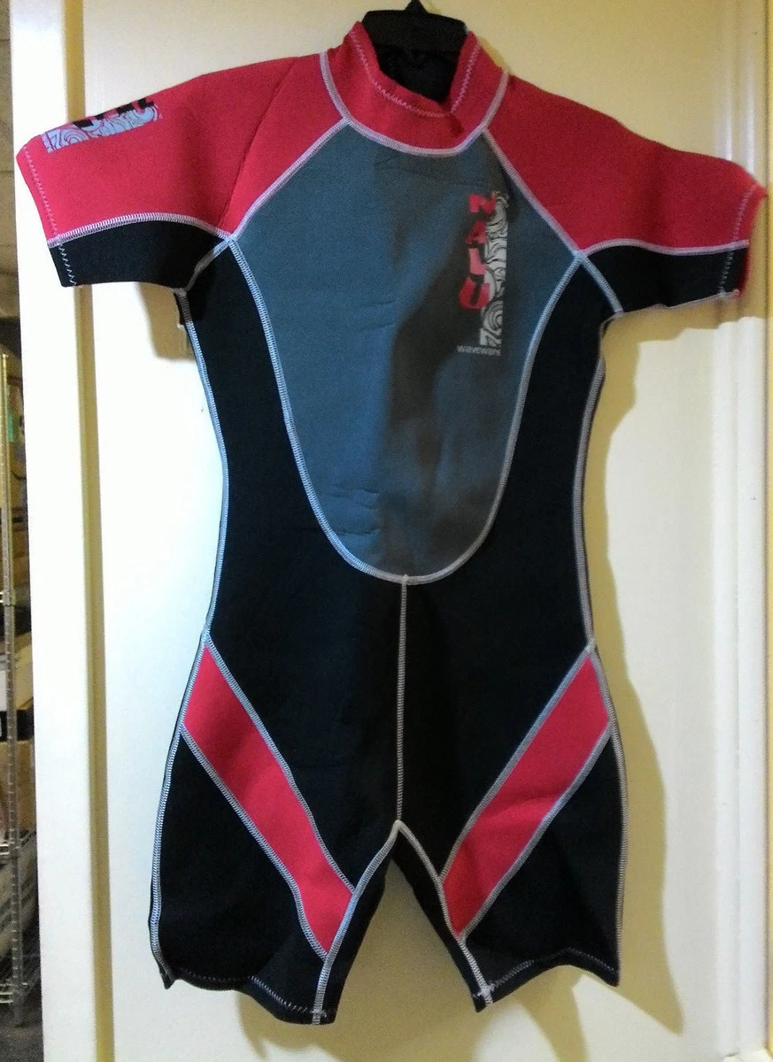 Nalu Waveware Wetsuit, Black/Blue - 34 Chest | eBay