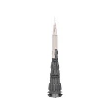 YOUFOY Rocket (N-1) Moon Rocket 1:110 Scale Model Construction Toys 2693 Pieces