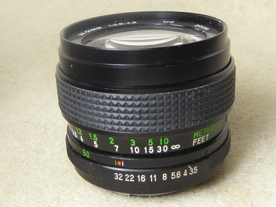 Vivitar (Komine) 28-50mm f3.5-4.5 MC Zoom Lens Pentax K fit superb condition pk - Image 3 of 4