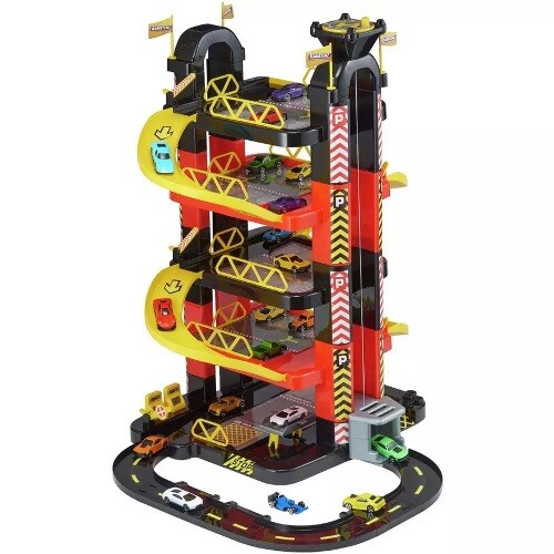Teamsterz 5 Level Tower Garage 15 Die-cast Cars Kids Playset Die 