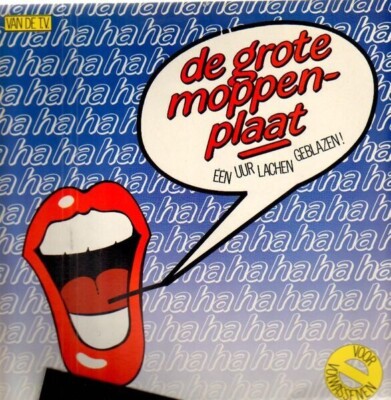 De Grote moppenplaat De Grote moppenplaat - één uur lachen geblazen! Vinyl LP