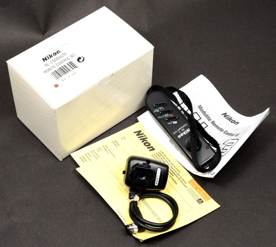 Nikon ML-3 Modulite Remote Control Set - Mint in Box! - Image 2 of 3
