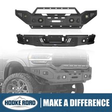 Front Rear Bumper Reinforcements W Winch Plate Fit Dodge Ram 2500 3500 19-24 Front Rear Bumper Reinforcements W Winch Plate Fit Dodge Ram 2500 3500 19-24