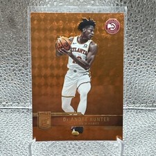 2021-22 PANINI DONRUSS ELITE ORANGE PARALLEL De'ANDRE DEANDRE HUNTER NO. 98
