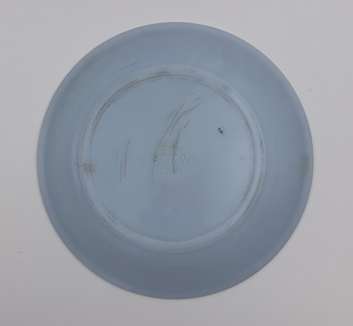 Fire King Azurite Blue Swirl Coupe Soup/Cereal Bowl Glass Anchor Hocking 7 5/8" - Picture 2 of 2