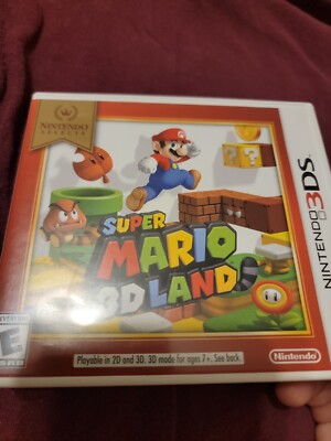 SUPER MARIO 3D LAND - NINTENDO SELECTS EDITION CASE AND MANUAL ONLY - NO GAME