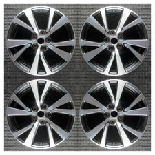 Set 2016 2017 2018 2019 Nissan Maxima Oem Factory 18 Charcoal Wheels Rims 62721