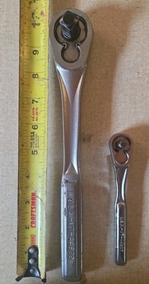 CRAFTSMAN *USA* 1/4'', & 1/2'' DRIVE 2-PIECE RATCHET SET VT 44807,  VT 44809