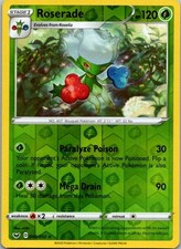 Roserade Rare SWSH01: Sword & Shield Base Set 004/202 NM Reverse