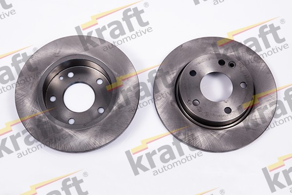 2X Bremsscheibe Kraft Automotive 6041200 FüR Mercedes Klasse W168 260Mm 140 168-image