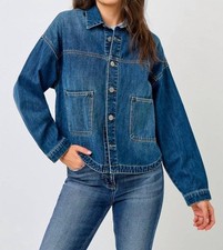 Risen Relaxed Fit Denim Jacket Size M