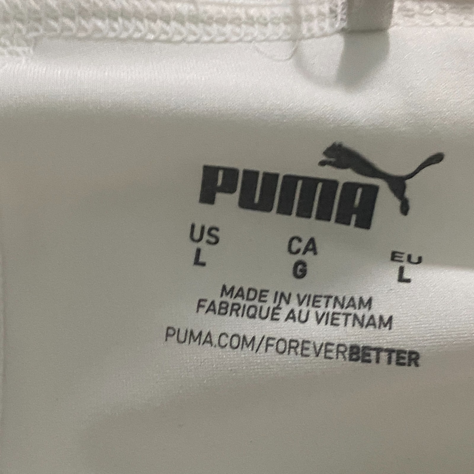 Puma Powershape Solid Woven Skort Womens Large Bright White Pull On thumbnail 7