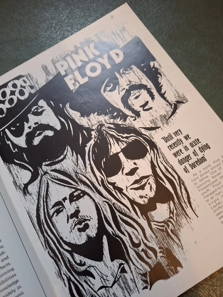 BEAT INSTRUMENTAL Magazine APRIL 1971 Fairport Convention Pink Floyd The Doors - Image 4 of 4