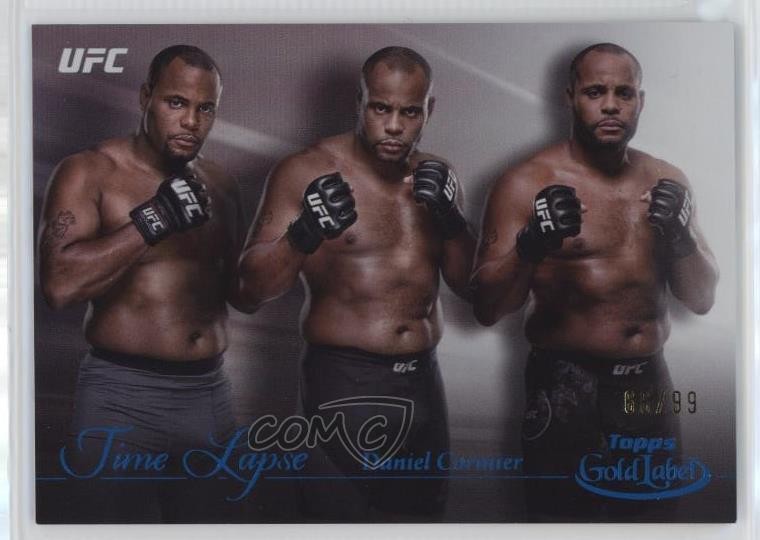 2024 Topps Gold Label UFC Time Lapse Blue /99 Daniel Cormier #TL-5 06gz