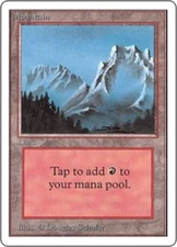 1x Mountain (Fog) Heavy Play MTG Magic - Kid Icarus -