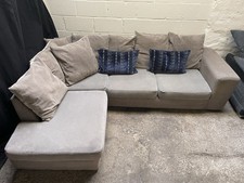 Grey L-Shaped Corner Sofa DELIVERY AVAILABLE