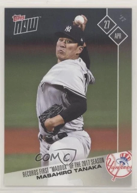 2017 Topps Now Topps Online Exclusive /627 Masahiro Tanaka #89