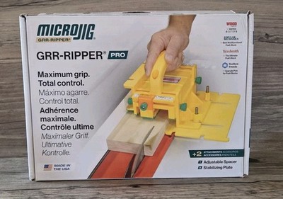 Microjig Grr-Ripper Pro Safe Rip Kit For Saws