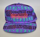 Vintage Nintendo Promotional Rope Snapback Cap Hat - Rare Video Game Item