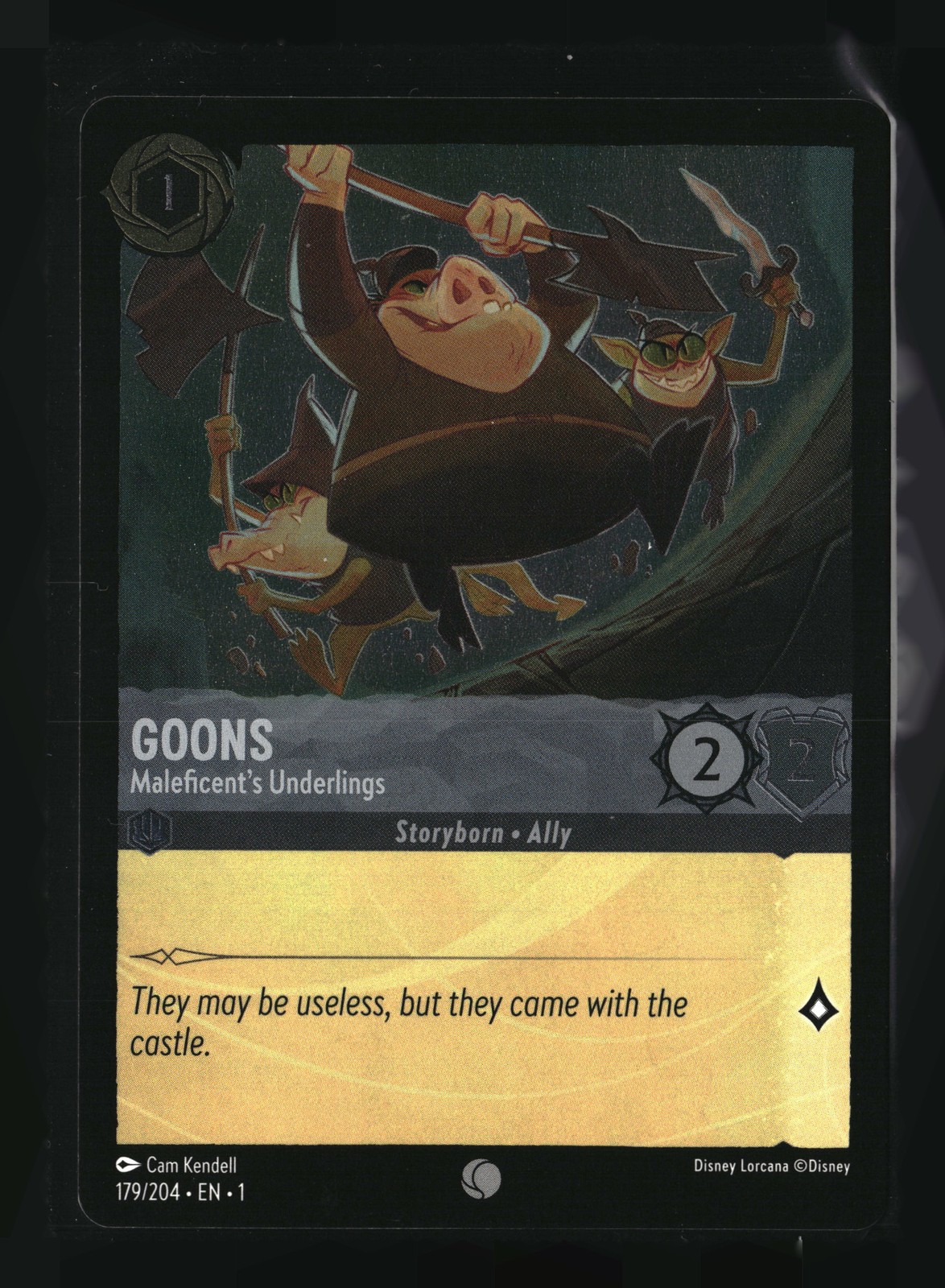 The First Chapter #179/204 Goons Foil
