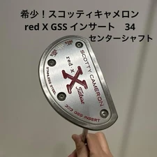 Scotty Cameron 2006 Red X GSS Insert Center Shaft Putter 34" Rare