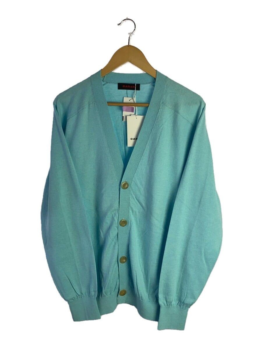 TOMORROWLAND Cardigan (Thin L Cotton Blue Plain 59-02-11 TOMORROWLAND Cardigan (Thin L Cotton Blue Plain 59-02-11