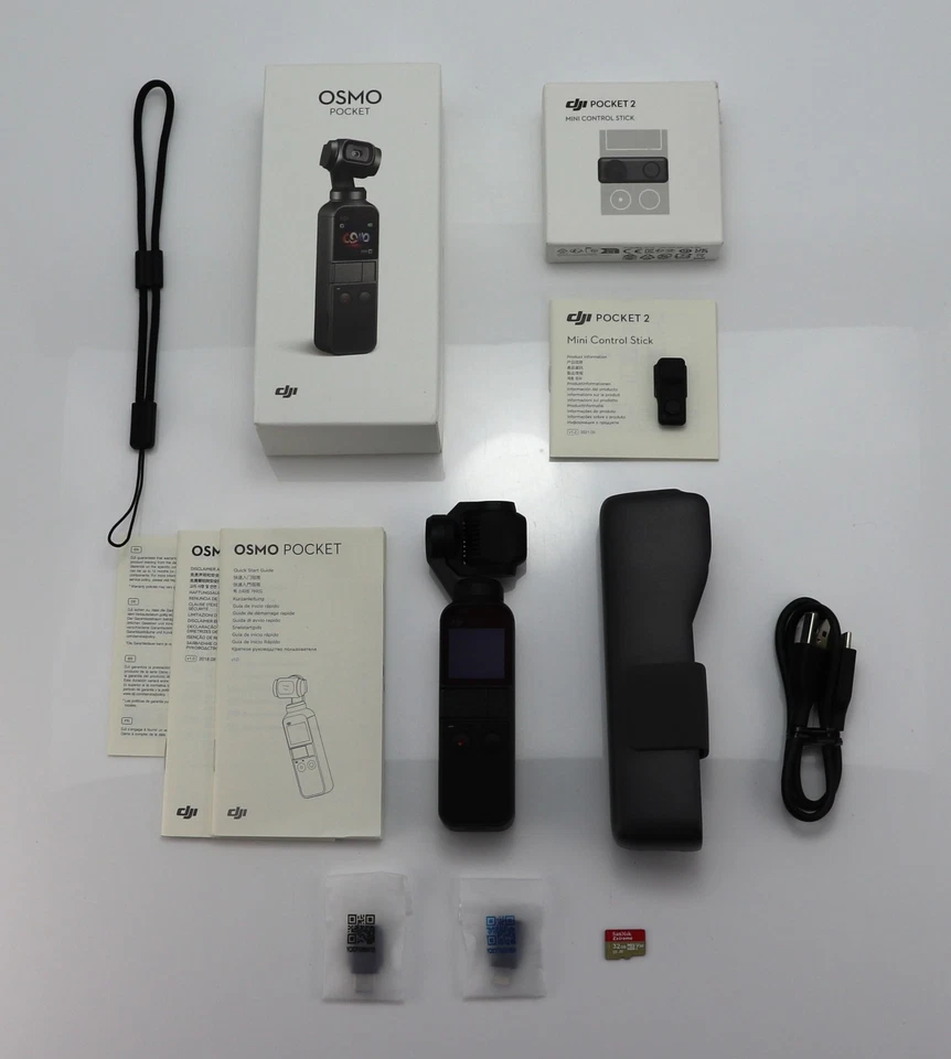 DJI OSMO POCKET 4K VIDEO CAMERA 3-AXIS SDXC CARD GIMBAL STABILIZER CAMCORDER - Image 3 of 4