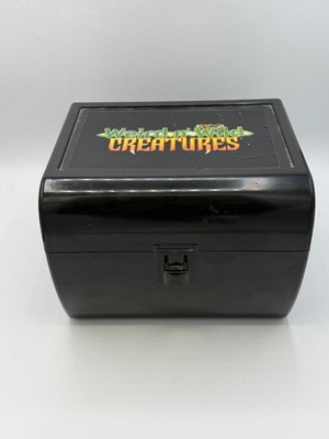 Weird N Wild Creatures Card Lot - Large Cards And Case