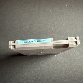 Color a Dinosaur NES game Great Condition Cart Nintendo