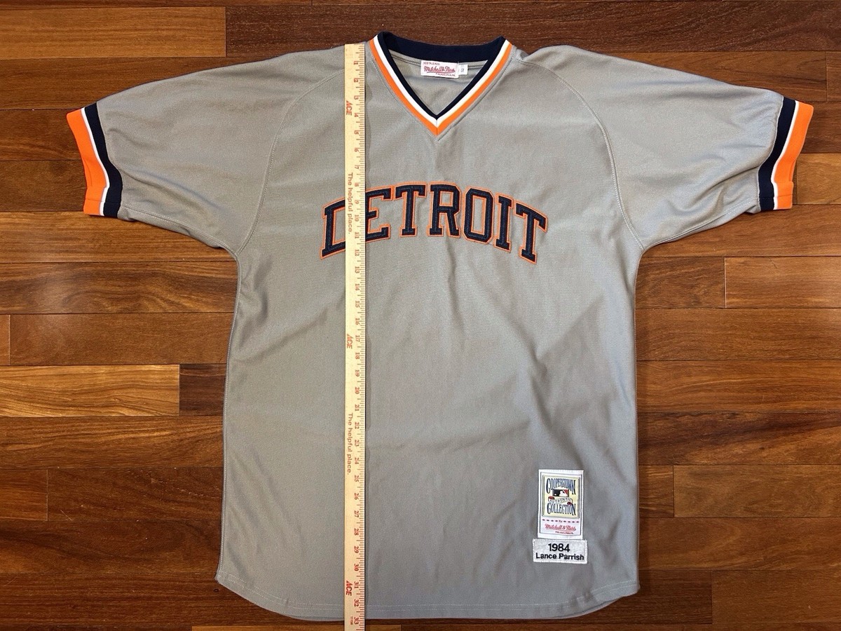 1984 Mitchell & Ness Lance Parrish Detroit Tigers Jersey