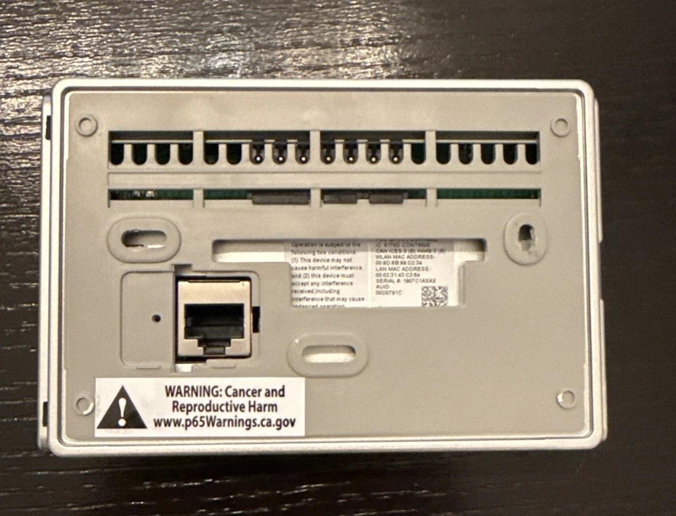 Термостат управляющий подключенный коммуникационный ComfortLink II XL850 - Изображение 3 из 4