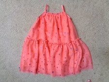 Cat  Jack Toddler Girls Dress Tulle with Multi-colored Stars Size 3T