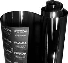 VViViD+ Ultra Gloss Premium Vinyl Car Wrap Film 3ft x 5ft, Piano Black 