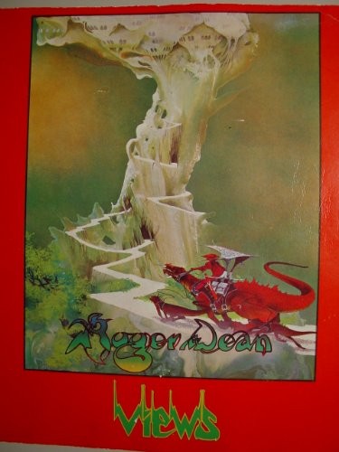1975 Views by Roger Dean Dragon's Dream SC Book Drawing for