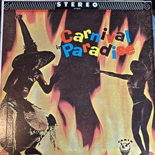 CARNIVAL IN PARADISE Chippy Chipman Junkanoo Drums 1962 CARIB LP Vg+ EXOTICA