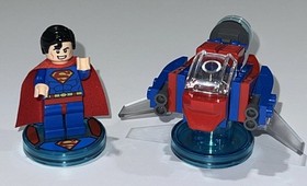 *Lego Dimensions 71236 DC Comics Superman and Hover Pod Fun Pack Complete EUC
