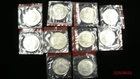 Lot of 10 BU 1969-D Kennedy Half Dollars-40% Silver in Original Mint Cellophane