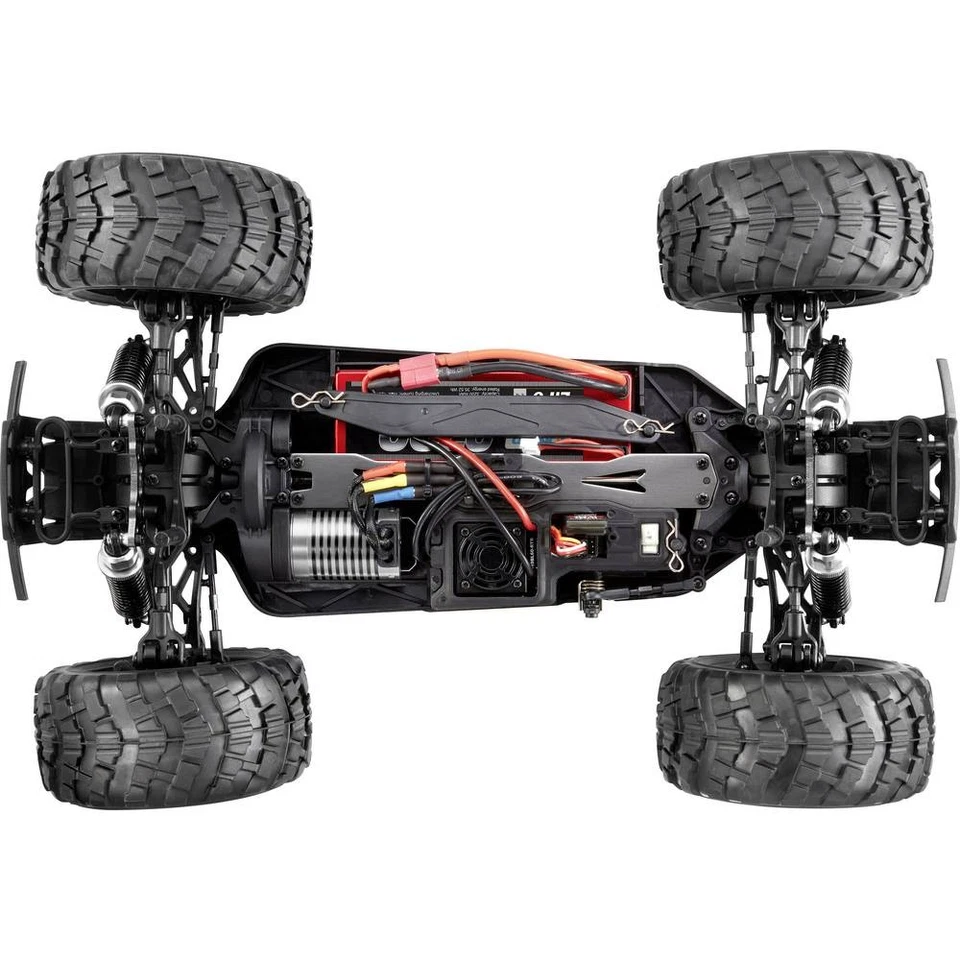 Reely Cimera Nero Brushless 1:10 Automodello Elettrica Monstertruck 4WD 100% - Immagine 4 di 4