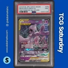 2019 POKEMON JP SM TAG TEAM GX ALL STARS #052/173 MEWTWO MEW GX TAG TEAM PSA 9