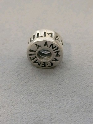 AUTHENTIC STERLING SILVER CHAMILIA CHARM BEAD ANIMA GEMELLA