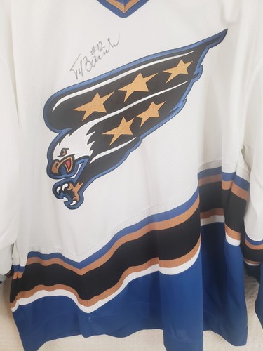 Vintage Authentic CCM Washington Capitals Trikot NHL Hockey XL weiß signiert - Bild 2 von 24