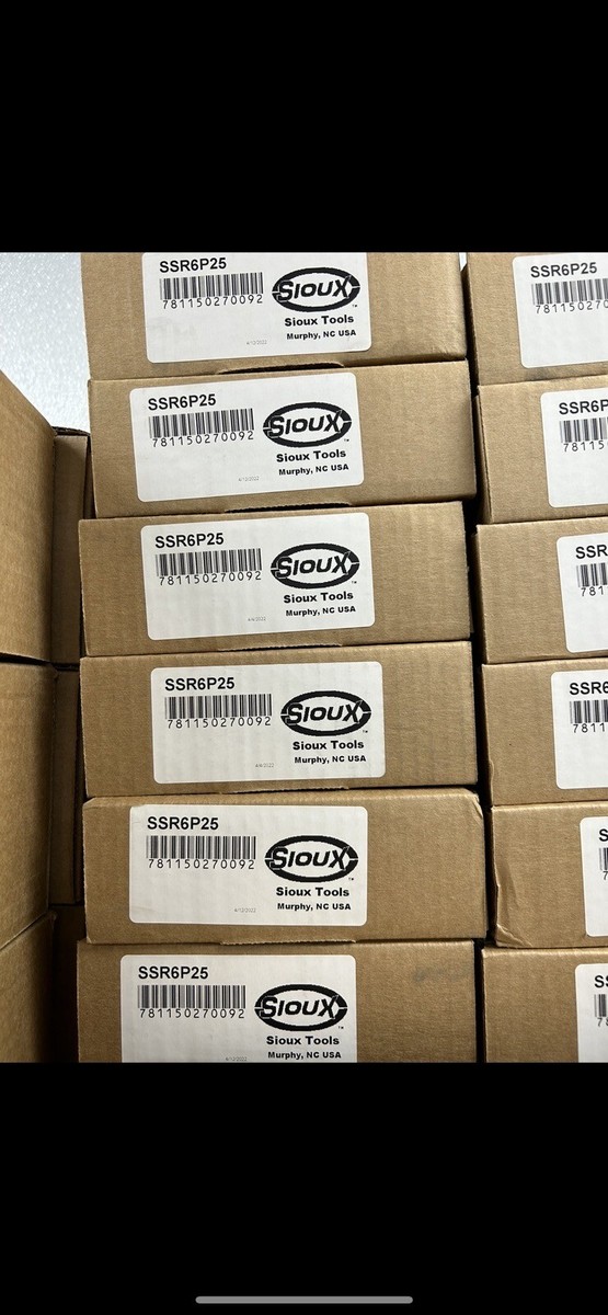 Sioux Snap On Reversible Hex Nut Cleco Runner SSR6P25 Aircraft
