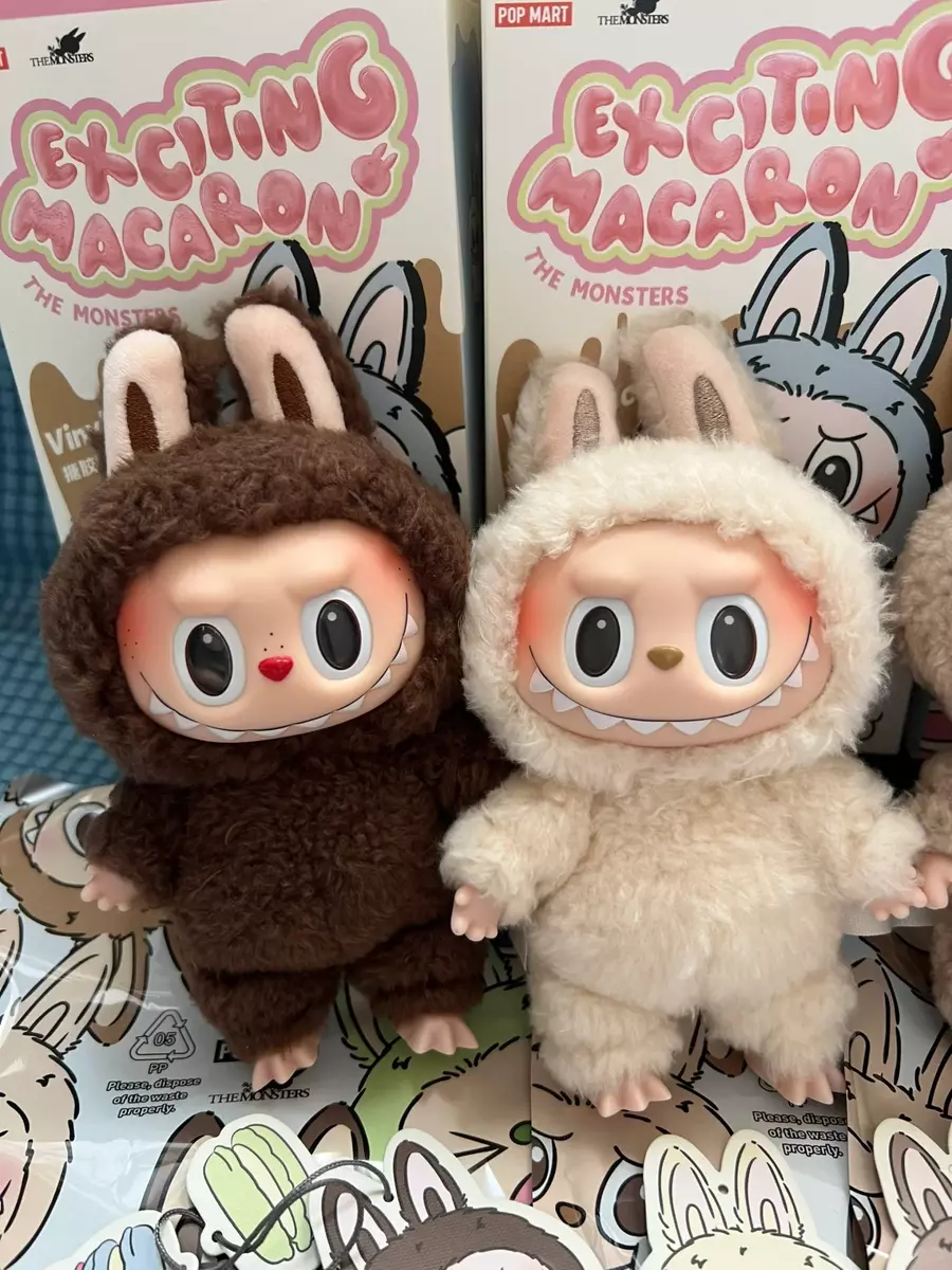 POP MART LABUBU-The Monsters-Macaron-Plush Dolls Blind Box POP MART LABUBU-The Monsters-Macaron-Plush Dolls Blind Box