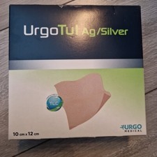 Urgotul Ag/plata, capa lipido-coloide impregnada con sales de plata, caja de 16